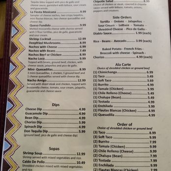 Don Tequila - Apps, dips, soups, and sides - Mexican Near Me - Allegany, New York Don Tequila - Apps, dips, soups, and sides - Mexican Near Me - Allegany, New York