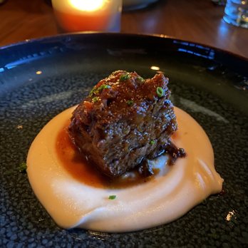 Matu - Beef cheeks with the celeriac purée - Steakhouses Near Me - Beverly Hills, California