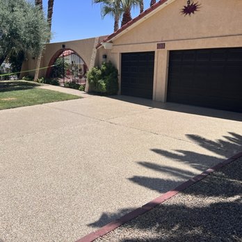 Red Rock Epoxy - New driveway. - Masonry/Concrete Near Me Red Rock Epoxy - New driveway. - Masonry/Concrete Near Me