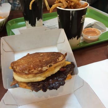 Zombie Burger + Shake Lab - Barbara with fries - Burgers Near Me - West Des Moines, Iowa