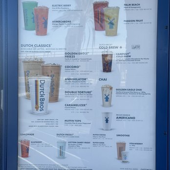 Dutch Bros Coffee - Menu - Juice Bars & Smoothies Near Me - Las Vegas, Nevada