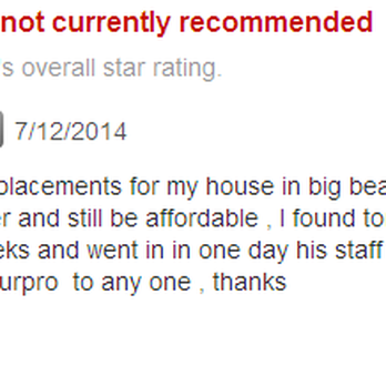 SurePro Windows & Doors - 5/5 Star Review from another happy client Steve V., of course, filtered out by Yelp. Thank you Steve for your kind review! - Windows Installation Near Me - Santee, California SurePro Windows & Doors - 5/5 Star Review from another happy client Steve V., of course, filtered out by Yelp. Thank you Steve for your kind review! - Windows Installation Near Me - Santee, California