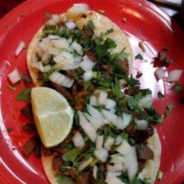 Tacos de Asada and Tacos de lengua are both awesome Tacos de Asada and Tacos de lengua are both awesome
