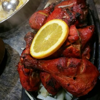 India Palace - Tandoori chicken still sizzling hot - Indian Near Me - Alameda, California