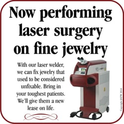 Steve's Jewelers - This machine allows us to tackle the most delicate repairs.
