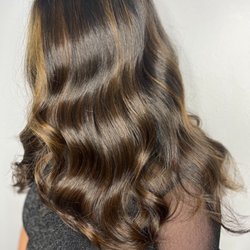 Simply Lavish - Balayage on virgin black hair w/ Kanae