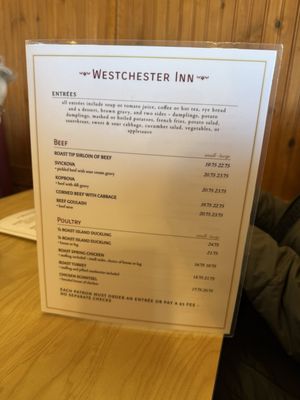 Menu photo 4 Westchester Inn Westchester, IL Menu photo 4 Westchester Inn Westchester, IL