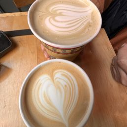 White Chocolate mochas! Hearts for Valentine's Day White Chocolate mochas! Hearts for Valentine's Day