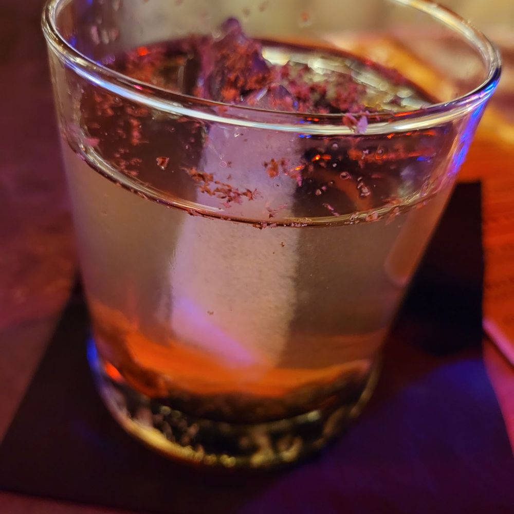 Milk and honey - whiskey rum sherry grapefruit tea tamarind