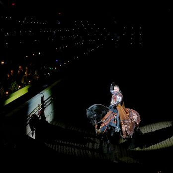 Medieval Times Dinner & Tournament - Medieval Times - Show introductions made by the tournament host - Arts & Entertainment Near Me - Toronto, Ontario