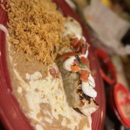 Shredded Beef Burrito