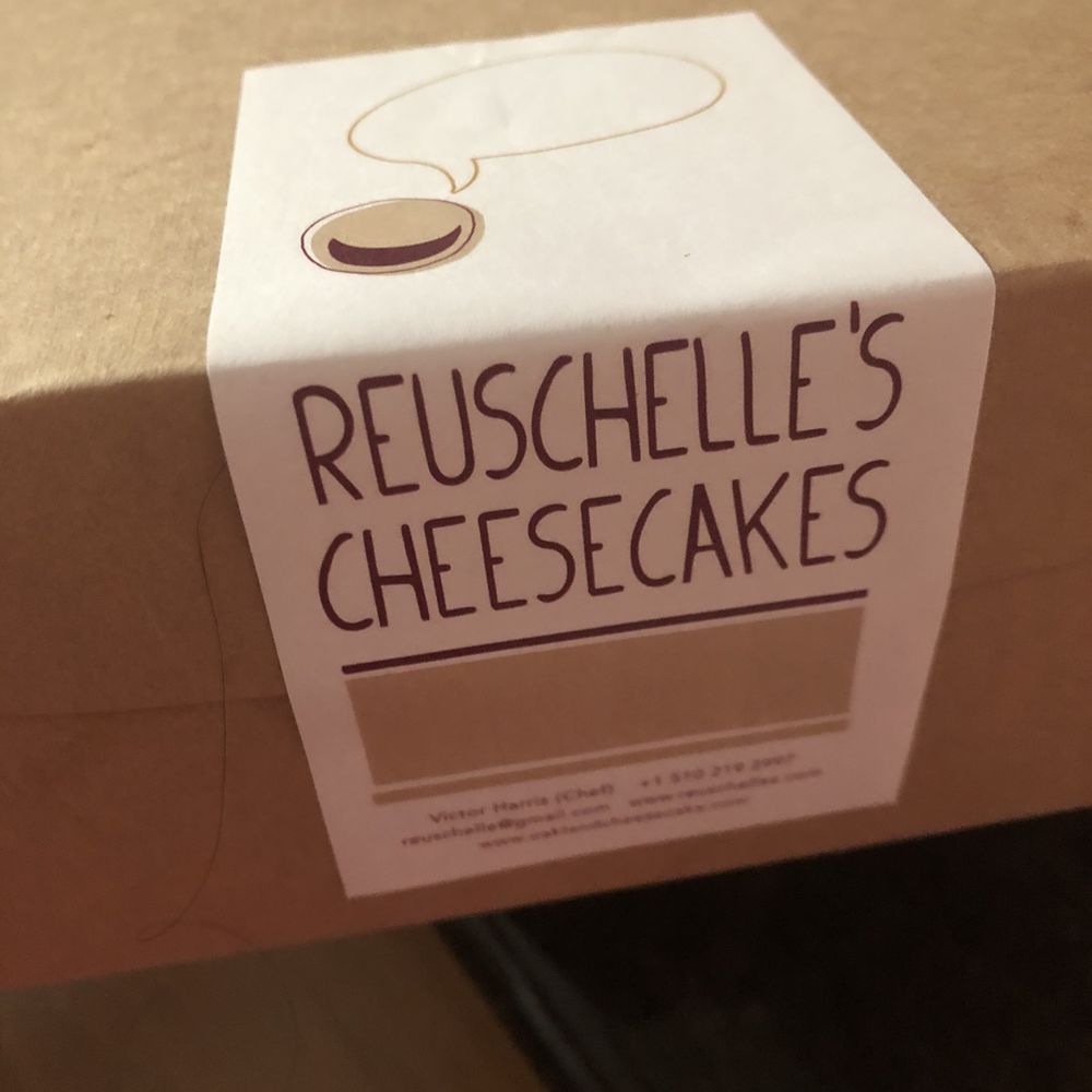 Reuschelle's Cheesecakes - Box - Desserts Near Me - Hayward, California Reuschelle's Cheesecakes - Box - Desserts Near Me - Hayward, California