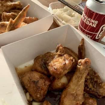 Chicken Prince - a box of wings and a can of soda - Korean Near Me - Edmonds, Washington Chicken Prince - a box of wings and a can of soda - Korean Near Me - Edmonds, Washington