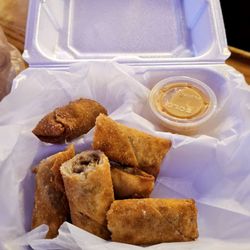 Finney's - Philly Cheese steak roll.