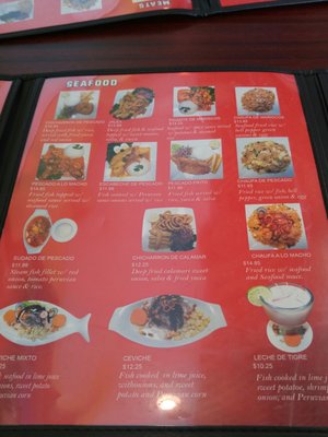 Menu photo 6 Casa Peru Salt Lake City, UT