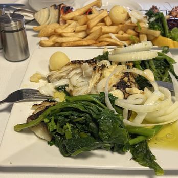 Casa da Malta - Boiled Cod fish, greens potatoes & Octopus with shrimps , French Fries & Salad - Barbeque Near Me - Mississauga, Ontario Casa da Malta - Boiled Cod fish, greens potatoes & Octopus with shrimps , French Fries & Salad - Barbeque Near Me - Mississauga, Ontario
