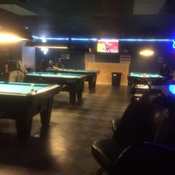 On the Rail Bar & Grill - Several pool tables