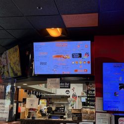 Peri-Peri GUYS | Hicksville - Menu and the area where you order - they can see you standing there