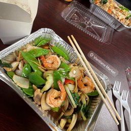 Shrimp and ginger Shrimp and ginger
