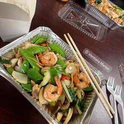 Vientiane Market - Shrimp and ginger