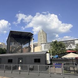 Red Hat Amphitheater - Backstage for OAR