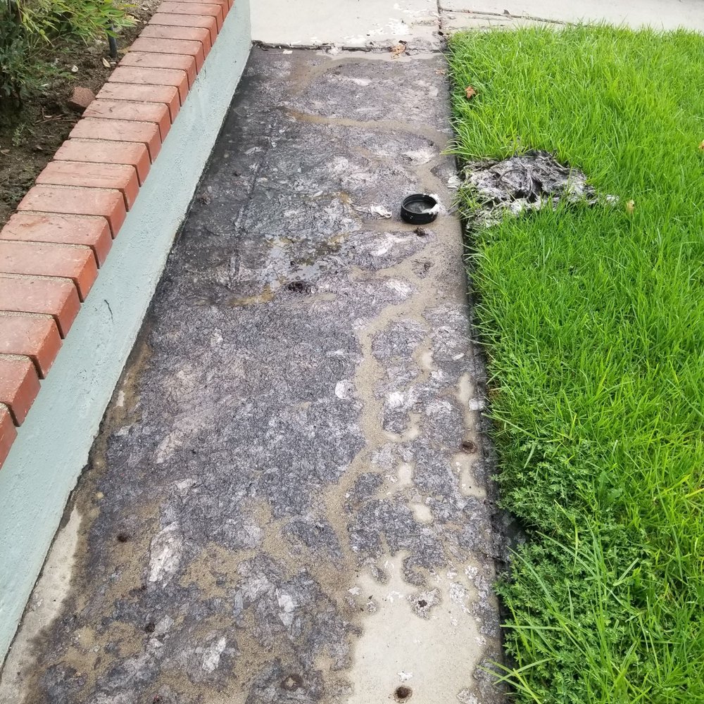 Jetters Only / Hydro Jetting - Before they cleaned up the mess. We called them out on 08/25 after it built up overnight few days after they came for initial service. - Plumbing Near Me - Burbank, California Jetters Only / Hydro Jetting - Before they cleaned up the mess. We called them out on 08/25 after it built up overnight few days after they came for initial service. - Plumbing Near Me - Burbank, California