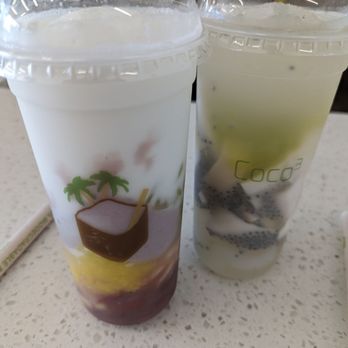 Coco3 - Bean + Coco Crave (both 50% sweet) - Bubble Tea Near Me - South San Francisco, California Coco3 - Bean + Coco Crave (both 50% sweet) - Bubble Tea Near Me - South San Francisco, California