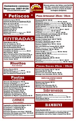 Menu photo 2 Lucca Forneria Niterói, RJ