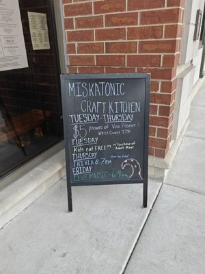 Miskatonic Brewing Craft Kitchen by null