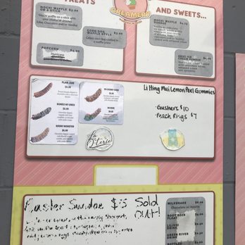 Sunbeams Creamery - Menu - Desserts Near Me - Wahiawa, Hawaii