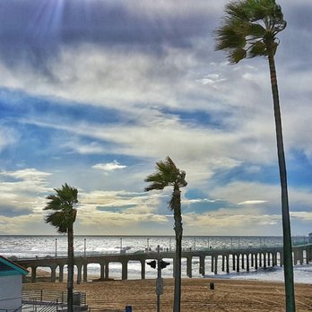 Fishing With Dynamite - Just down the street, visible through the picture windows. - Seafood Near Me - Manhattan Beach, California