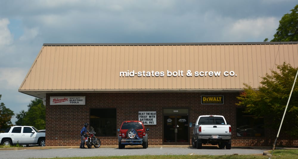 MIDSTATES BOLT & SCREW Updated August 2024 1006 W Front St