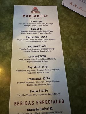 Menu photo 3 La Fogata - Quincy Denver, CO