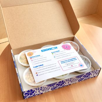 BOXBOX - MixedBOX featuring your choice of 6 salads - Salad Near Me - Denver, Colorado