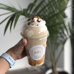 ZeeV's Nutrition Studio - Cake Batter Shake! Delicious and Guilt-free!