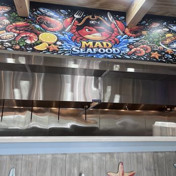 MAD Seafood - Interior signage. Cute decor. - Seafood Near Me - Annandale, Virginia MAD Seafood - Interior signage. Cute decor. - Seafood Near Me - Annandale, Virginia