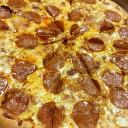 Hide 'n' Seek - The large pepperoni pizza. It was merely ok.