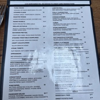D’Boathaus - Food Menu - New American Near Me - Hewitt, New Jersey