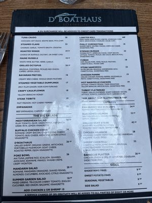 Menu photo 2 D’Boathaus Hewitt, NJ Menu photo 2 D’Boathaus Hewitt, NJ