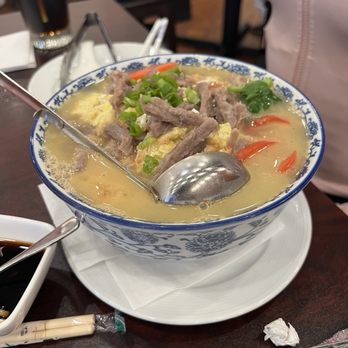Sky Pavilion - Tomato egg beef soup - Szechuan Near Me - New York, New York Sky Pavilion - Tomato egg beef soup - Szechuan Near Me - New York, New York