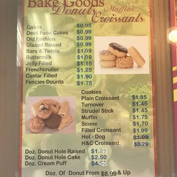 Rose - 3/2017 Menu - Donuts Near Me - Temple City, California Rose - 3/2017 Menu - Donuts Near Me - Temple City, California