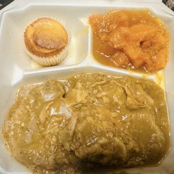 6978 Soul Food - Smothered pork chops w/ yams - Soul Food Near Me - Chicago, Illinois 6978 Soul Food - Smothered pork chops w/ yams - Soul Food Near Me - Chicago, Illinois