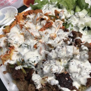Gyro King - Combo Over Rice Platter - Food Trucks Near Me - Houston, Texas Gyro King - Combo Over Rice Platter - Food Trucks Near Me - Houston, Texas