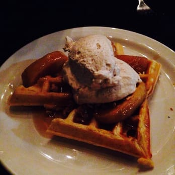 Speakeasy - Apple waffle w chai whipped cream - New American Near Me - Petaluma, California Speakeasy - Apple waffle w chai whipped cream - New American Near Me - Petaluma, California
