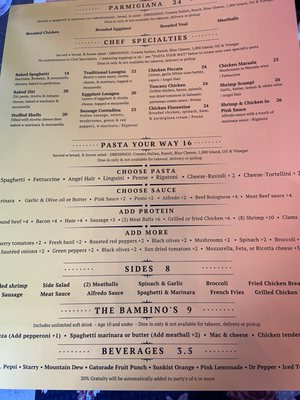 Menu photo 6 Benito’s 905 Conway, SC