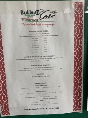 Menu photo 2 Bulleez Fish & Wing Supreme Desoto, TX