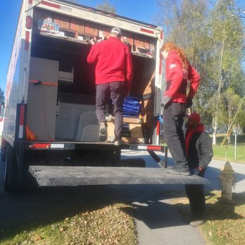 Superman Moving  & Storage - Just starting to unload. - Movers Near Me - Anchorage, Alaska
