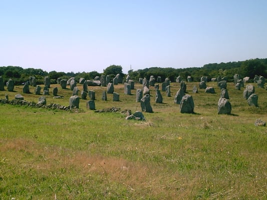 Alignements of Carnac by null