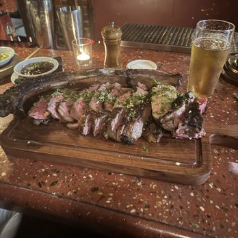 The Grill Room - 64oz tomahawk - Steakhouses Near Me - Portland, Maine