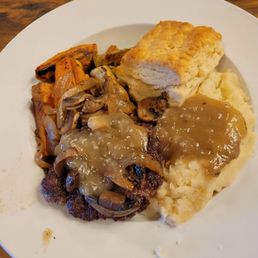Hamburger steak Hamburger steak